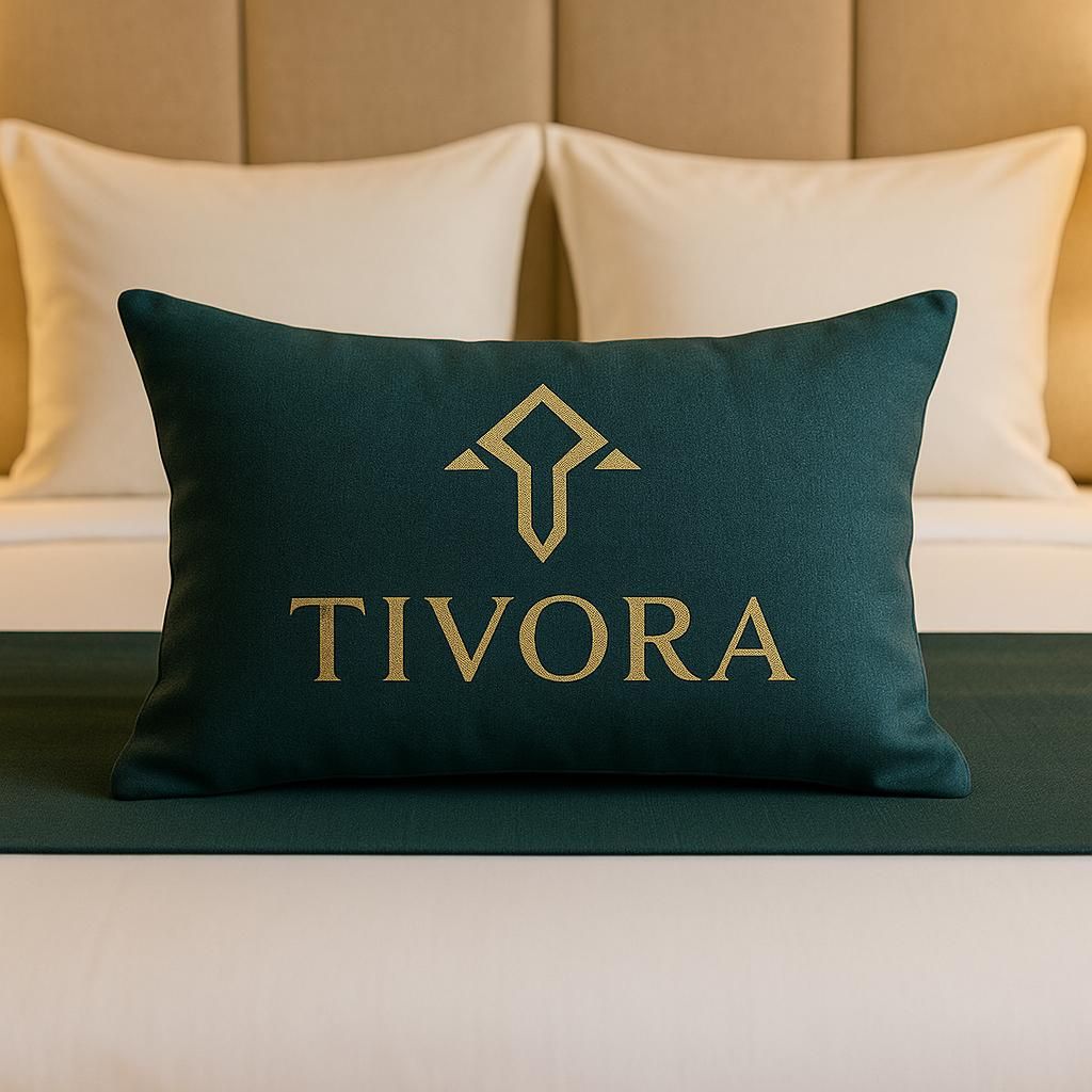 A wide-angle shot of a beautifully designed hotel room featuring a comfortable bed, modern furnishings, and large windows with a scenic view. The lighting should be warm and inviting.